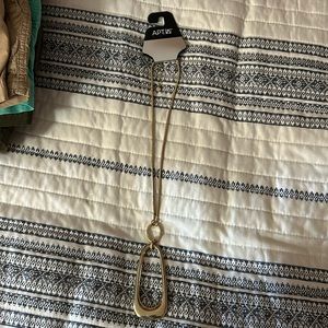 Apt 9 Gold Large Pendant Necklace